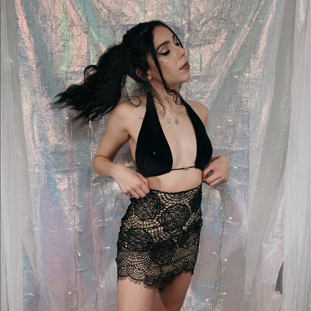 For Love and Lemons Lace Skirt